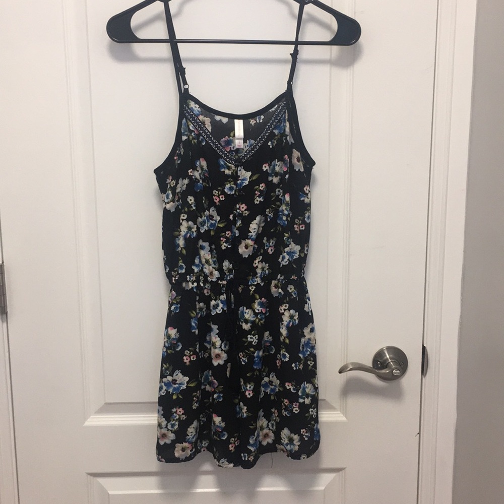 Spaghetti strap romper